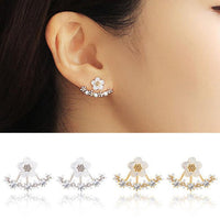 Flower Stud Earrings - Bean Concept - Etsy