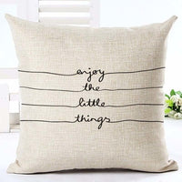 Letter Love Home Cushion Cover - Bean Concept - Etsy