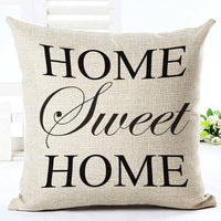 Letter Love Home Cushion Cover - Bean Concept - Etsy