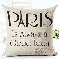 Letter Love Home Cushion Cover - Bean Concept - Etsy