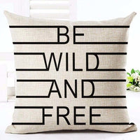 Letter Love Home Cushion Cover - Bean Concept - Etsy