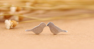 Graceful Birds Earings - Bean Concept - Etsy