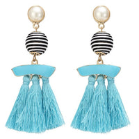 Boho Tassel Earrings - Bean Concept - Etsy