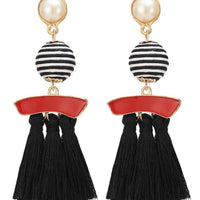 Boho Tassel Earrings - Bean Concept - Etsy