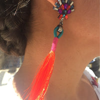 Boho Tassel Earrings - Bean Concept - Etsy