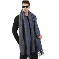 Men Winter Wool Knitted Scarf - Bean Concept - Etsy
