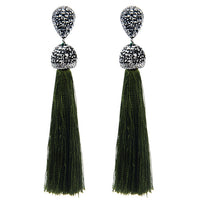 Long Tassel Earrings - Bean Concept - Etsy