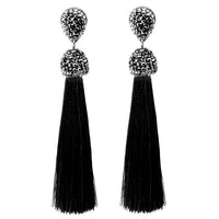 Long Tassel Earrings - Bean Concept - Etsy