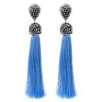 Long Tassel Earrings - Bean Concept - Etsy