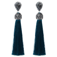 Long Tassel Earrings - Bean Concept - Etsy