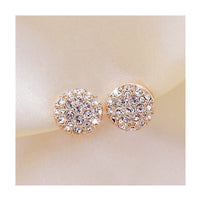 Crystal Stud Earrings - Bean Concept - Etsy