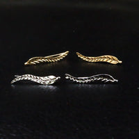Leaf Stud Earrings - Bean Concept - Etsy