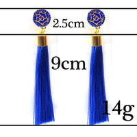 Bohemian Tassel Earrings - Bean Concept - Etsy
