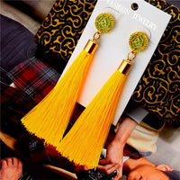 Bohemian Tassel Earrings - Bean Concept - Etsy