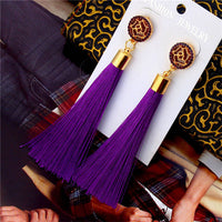 Bohemian Tassel Earrings - Bean Concept - Etsy