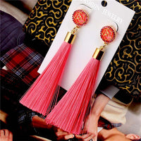Bohemian Tassel Earrings - Bean Concept - Etsy