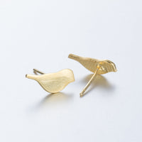 Bird Stud Earrings - Bean Concept - Etsy