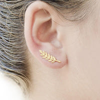 Tree Simple Leave Earrings - Bean Concept - Etsy
