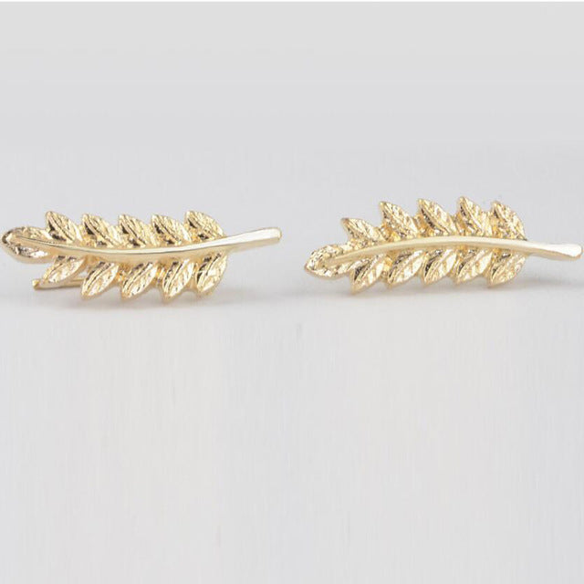 Tree Simple Leave Earrings - Bean Concept - Etsy