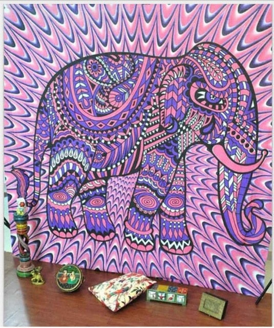 Indian Elephant Tapestry - Bean Concept - Etsy