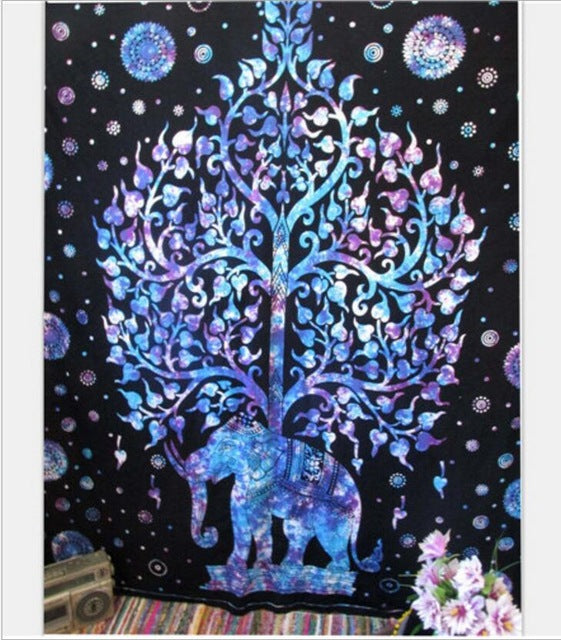 Indian Elephant Tapestry - Bean Concept - Etsy