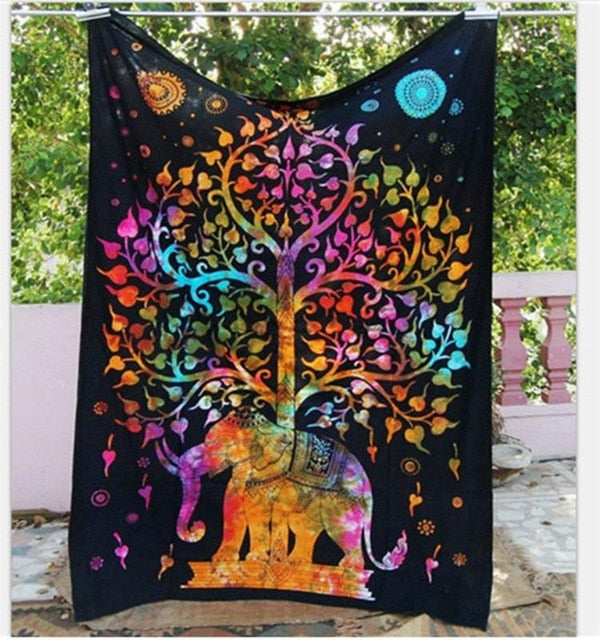Indian Elephant Tapestry - Bean Concept - Etsy