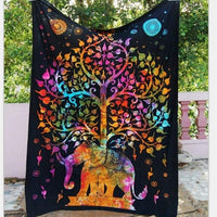 Indian Elephant Tapestry - Bean Concept - Etsy