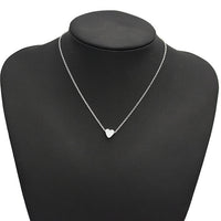 Heart Love Simple Necklace - Bean Concept - Etsy