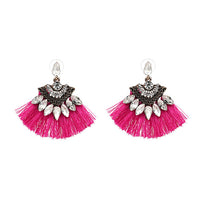 Bohemian Tassel Dangle Drop Earrings - Bean Concept - Etsy