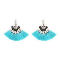 Bohemian Tassel Dangle Drop Earrings - Bean Concept - Etsy