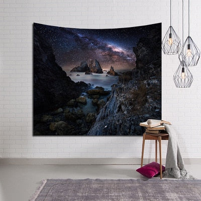 Lantern Night Wall Tapestry - Bean Concept - Etsy