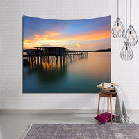 Lantern Night Wall Tapestry - Bean Concept - Etsy