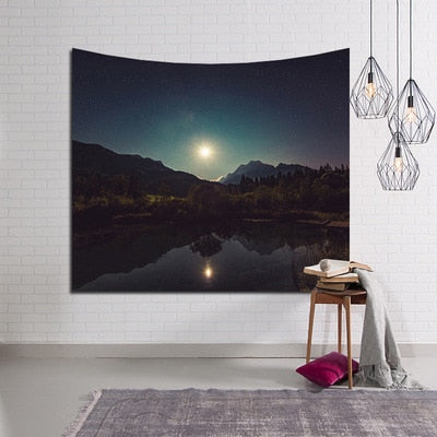Lantern Night Wall Tapestry - Bean Concept - Etsy