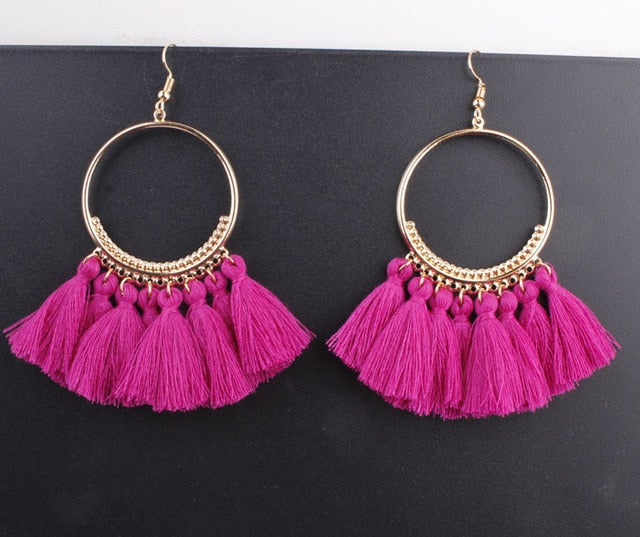 Ethnic Big Earrings - Bean Concept - Etsy