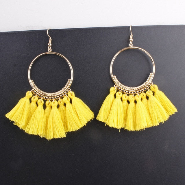 Ethnic Big Earrings - Bean Concept - Etsy