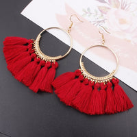 Ethnic Big Earrings - Bean Concept - Etsy