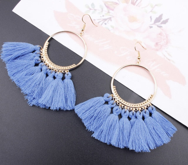 Ethnic Big Earrings - Bean Concept - Etsy