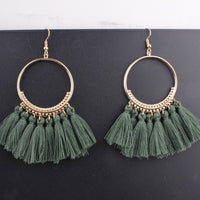 Ethnic Big Earrings - Bean Concept - Etsy