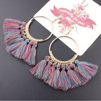 Ethnic Big Earrings - Bean Concept - Etsy