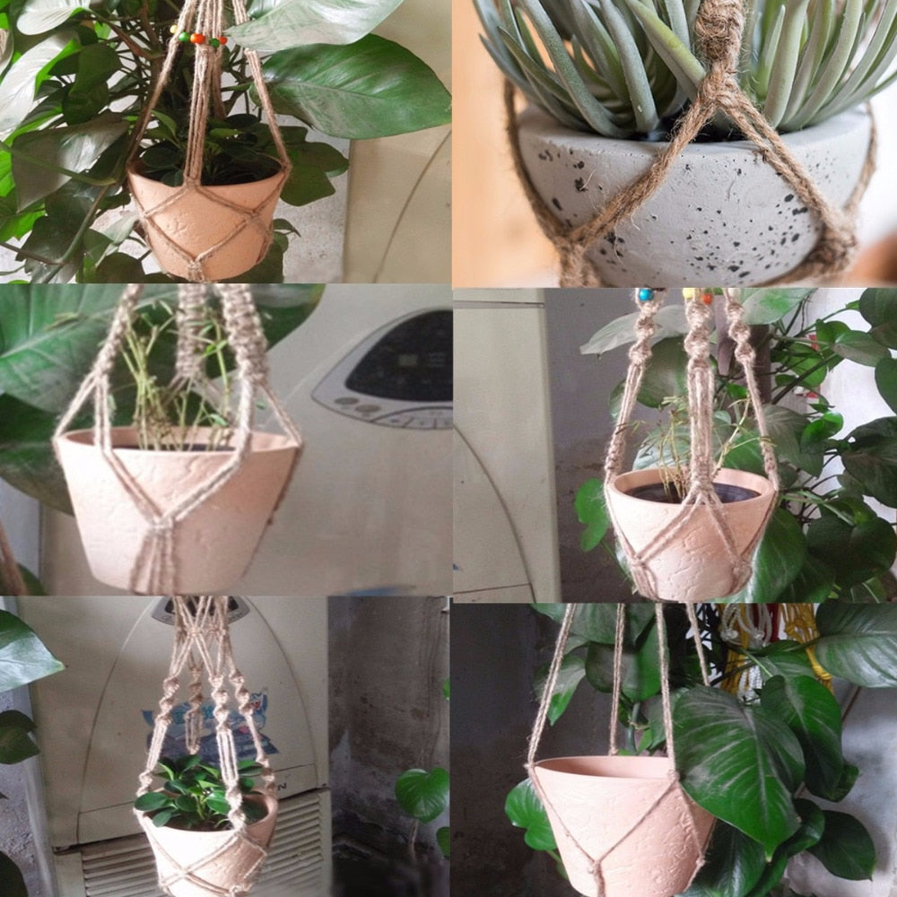40 Inch Flowerpot Plant Hanger - Bean Concept - Etsy