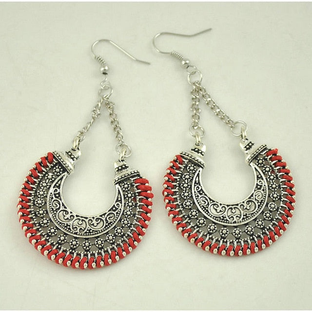 Boho Drop Earrings - Bean Concept - Etsy