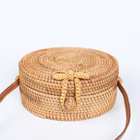 Round Straw Bag - Bean Concept - Etsy