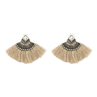 Bohemian Tassel Dangle Drop Earrings - Bean Concept - Etsy