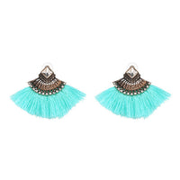 Bohemian Tassel Dangle Drop Earrings - Bean Concept - Etsy