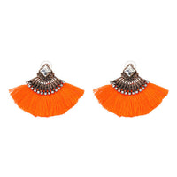 Bohemian Tassel Dangle Drop Earrings - Bean Concept - Etsy