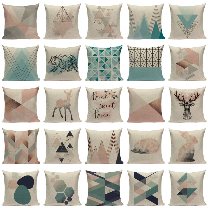 Geometry Cushion Cover - Bean Concept - Etsy