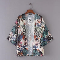 Floral Kimono Cardigan - Bean Concept - Etsy