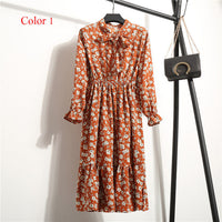 Flower Print Floral Bohemian Dress - Bean Concept - Etsy