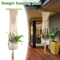 Knotted Plant Pot Hanger - Bean Concept - Etsy