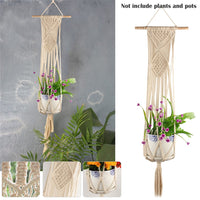 Knotted Plant Pot Hanger - Bean Concept - Etsy